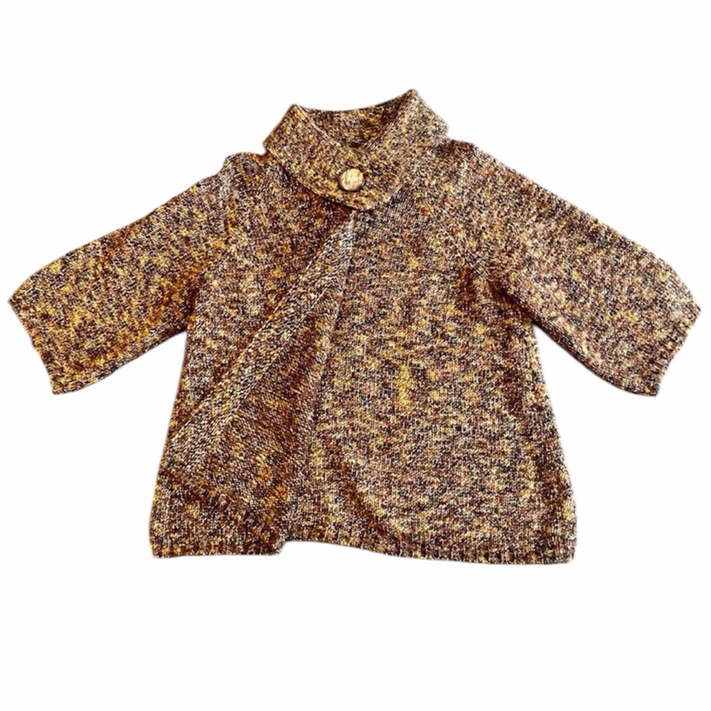 Carole‎ Little Earthy Tones Knit Sweater Retro Size 2X